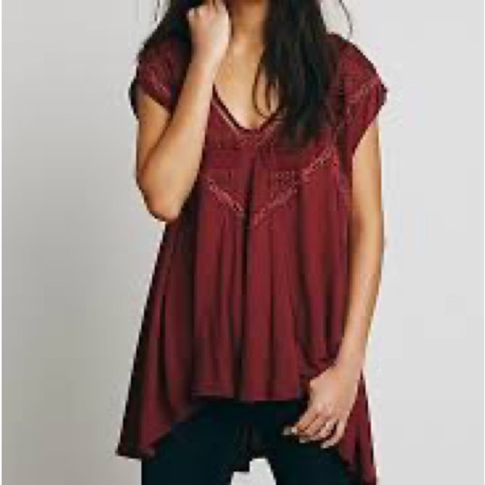 Free People Abigail Top Sz XS S